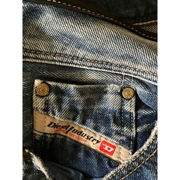 Diesel Industry BEBEL Cotton Denim division Blue Italian Mens Jeans W 30 L 34 - Picture 4 of 16